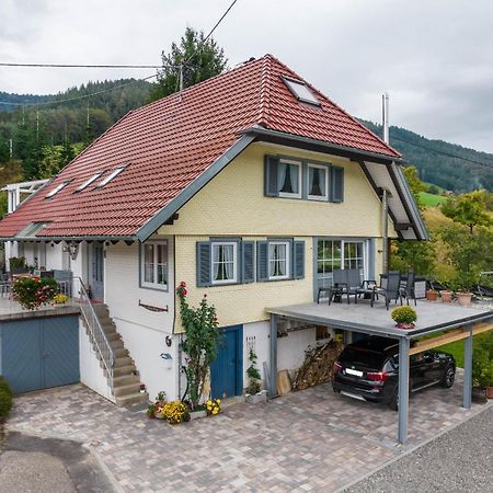 FeWo Lehmann mit Blick auf Schloß Gutach Exterior foto